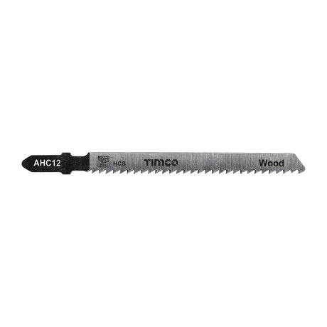 5 x TIMCO Jigsaw Blades Wood Cutting HCS Blades - T101B