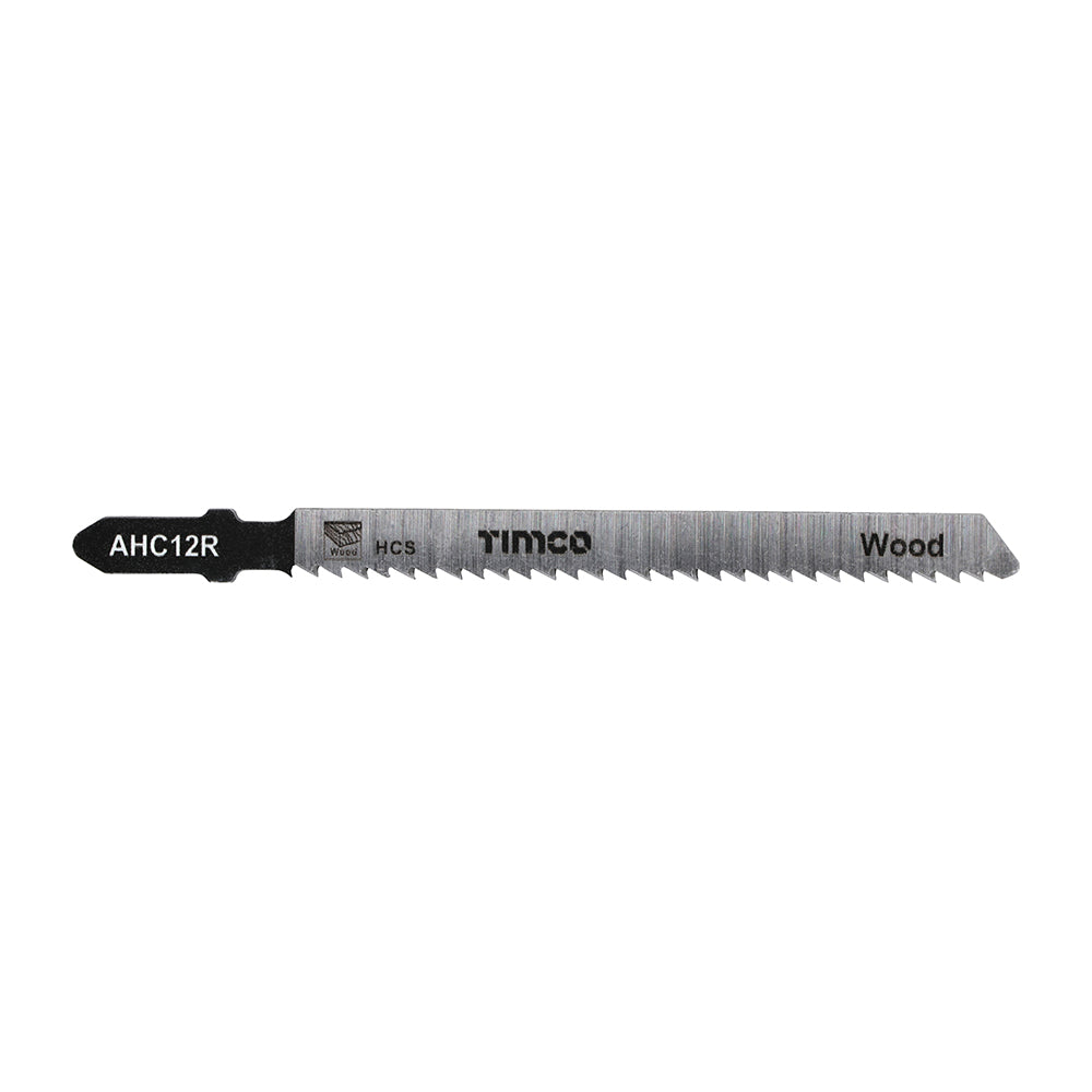 5 x TIMCO Jigsaw Blades Wood Cutting HCS Blades - T101BR