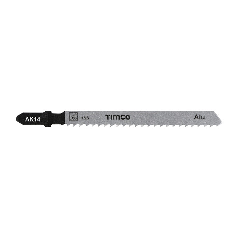 5 x TIMCO Jigsaw Blades Metal Cutting HSS Blades - T127D