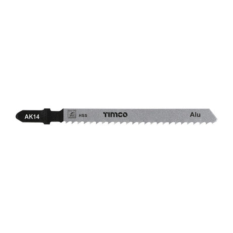 5 x TIMCO Jigsaw Blades Metal Cutting HSS Blades - T127D