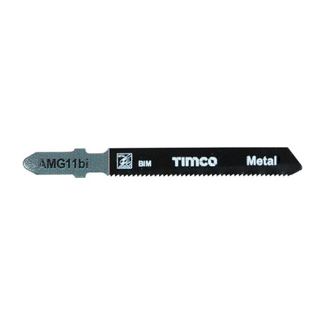 5 x TIMCO Jigsaw Blades Metal Cutting Bi-Metal Blades - T118AF