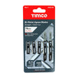 5 x TIMCO Jigsaw Blades Metal Cutting Bi-Metal Blades - T118AF