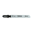 5 x TIMCO Jigsaw Blades Metal Cutting HSS Blades - T118B