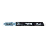 5 x TIMCO Jigsaw Blades Metal Cutting Bi-Metal Blades - T118BF