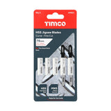 5 x TIMCO Jigsaw Blades Metal Cutting HSS Blades - T218A