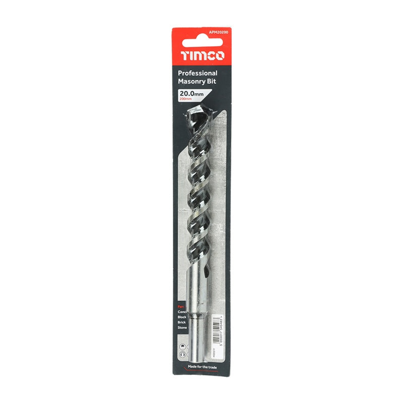 TIMCO Masonry Drill Bits - 20.0 x 200