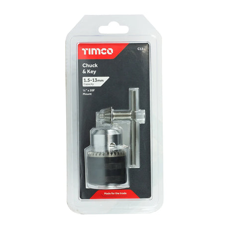 TIMCO 1/2" Chuck & Key Set - 1/2"