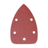 5 x TIMCO Detail Sanding Pads 80 Grit Red - 95 x 136mm