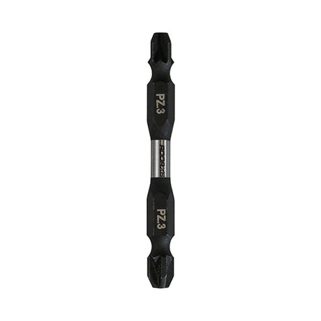 Pair of - TIMCO X6 Double Ended Pozi Bit - No.3 x 65