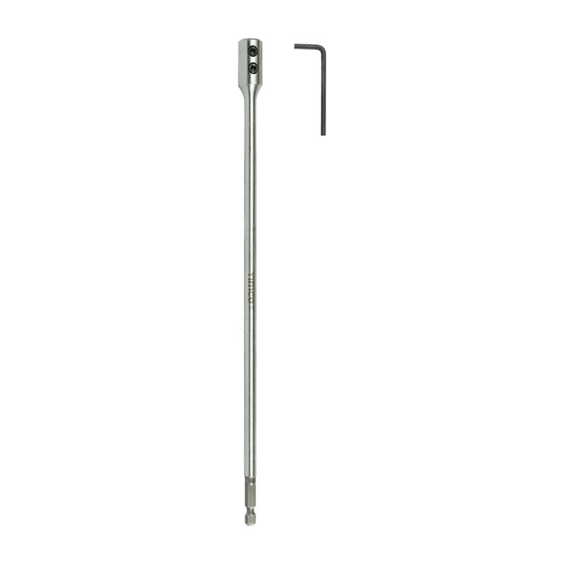 TIMCO Flat Wood Bits 1/4" Extension Rod - 300mm