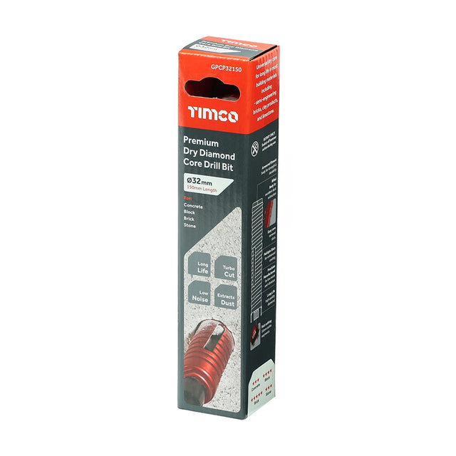TIMCO Diamond GP Core Bit - 32 x 150mm