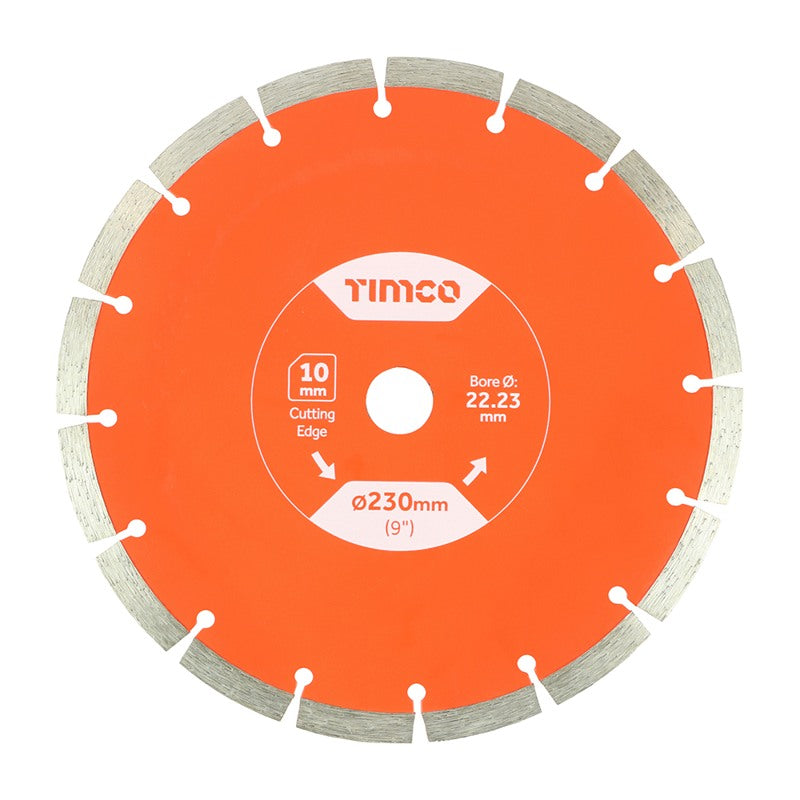 TIMCO Premium Diamond Blade Segmented  - 230 x 22.2