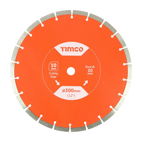 TIMCO General Purpose Diamond Blade Segmented  - 300 x 20.0