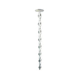 25 x TIMCO Helical Flat Roof Fixing Silver - 8.0 x 220