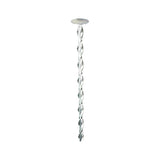 25 x TIMCO Helical Flat Roof Fixing Silver - 8.0 x 90