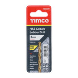 TIMCO Ground Jobber Drills - Cobalt M35 - 3.0mm