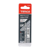 TIMCO Ground Jobber Drills HSS M2 - 5.5mm