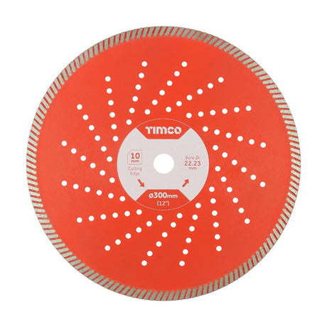 TIMCO Premium Diamond Blade Continuous  - 300 x 22.2