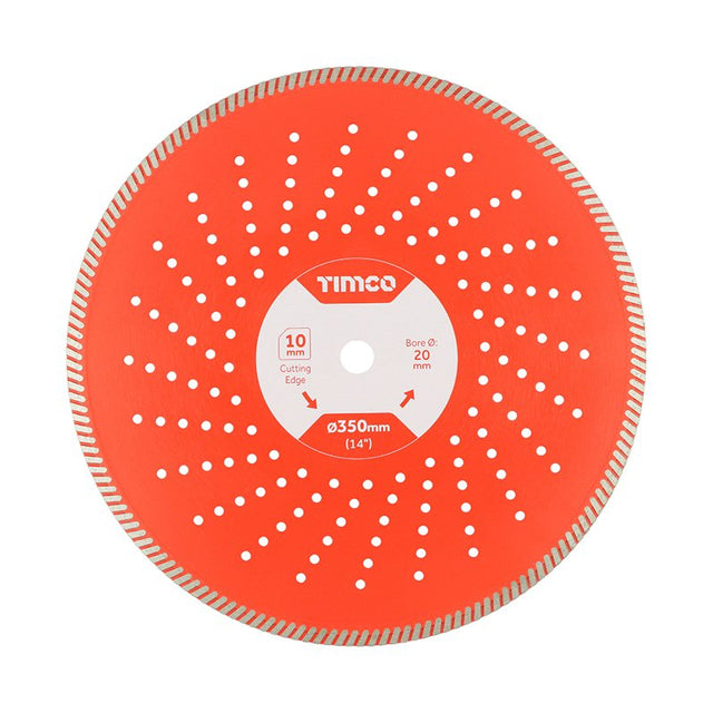 TIMCO Premium Diamond Blade Continuous - 350 x 20