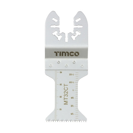 TIMCO Multi-Tool Coarse Cut Blade For Wood Carbon Steel - 32mm