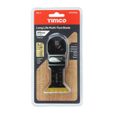 5 x TIMCO Multi-Tool Fine Cut Blades For Wood/Metal Titanium Coated Bi-Metal - 44mm