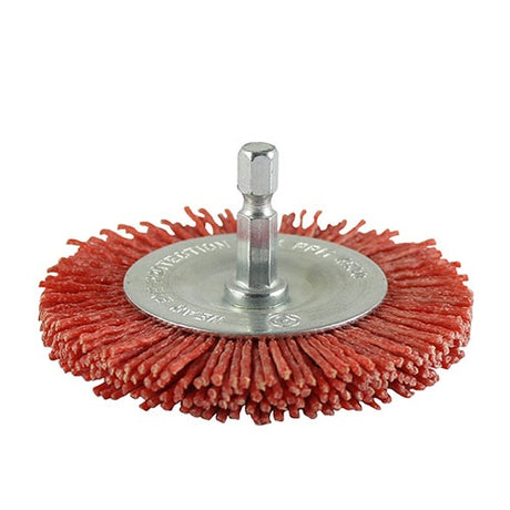 TIMCO Drill Wheel Brush Nylon - 75mm