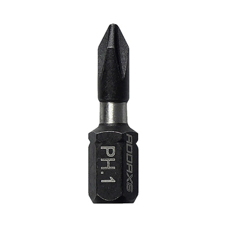 10 x TIMCO X6 Impact Phillips Driver Bit - No.1 x 25