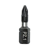 10 x TIMCO X6 Impact Pozi Driver Bit - No.1 x 25