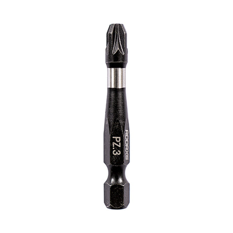 5 x TIMCO X6 Impact Pozi Driver Bit - No.3 x 50
