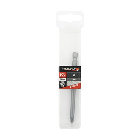 TIMCO Pozi Driver Bit S2 Grey - No.2 x 100