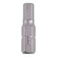 Pair of - TIMCO Hex Driver Bit S2 Grey - 5.0 x 25