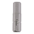 Pair of - TIMCO Hex Driver Bit S2 Grey - 6.0 x 25