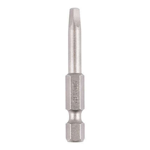 5 x TIMCO Square Driver Bit S2 Grey - No.2 x 50