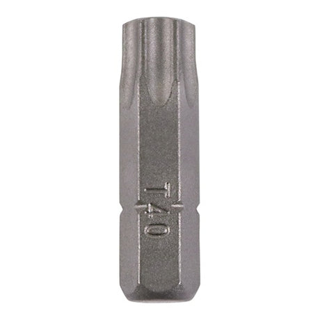 10 x TIMCO TX Drive Driver Bit S2 Grey - TX40 x 25