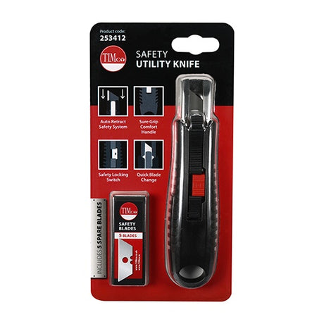 TIMCO Safety Utility Knife -