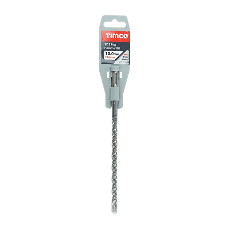 TIMCO SDS Plus Hammer Bits - 10.0 x 210