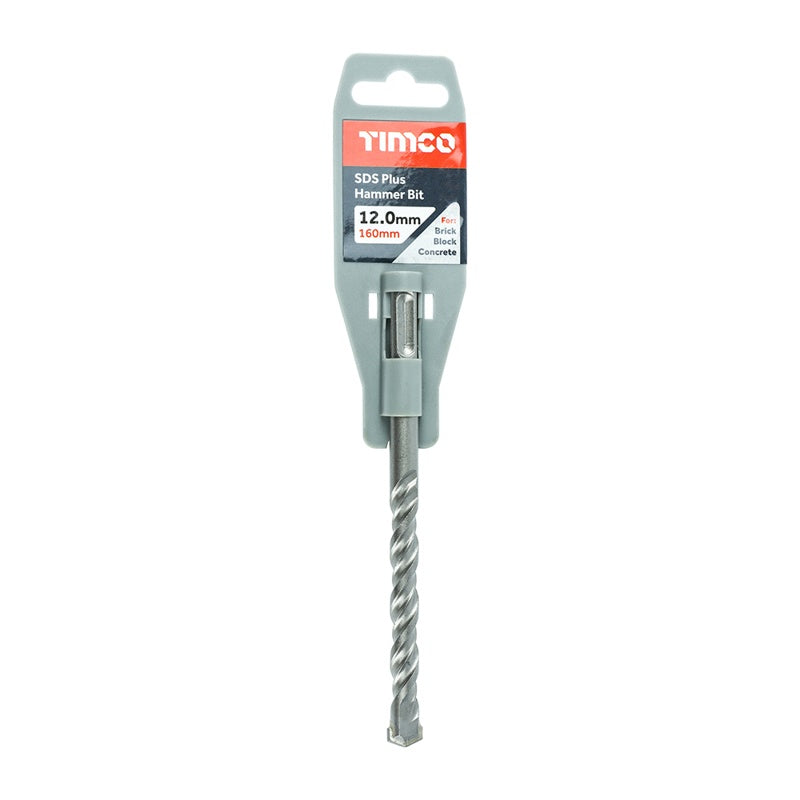 TIMCO SDS Plus Hammer Bits - 12.0 x 160