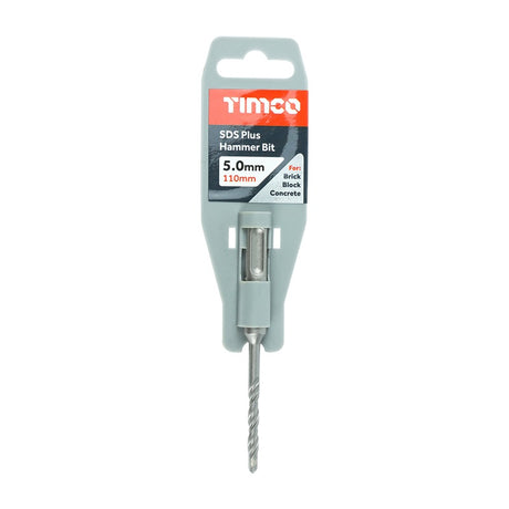 TIMCO SDS Plus Hammer Bits - 5.0 x 110