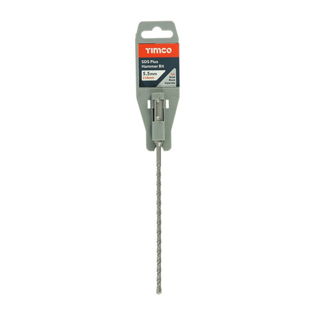 TIMCO SDS Plus Hammer Bits - 5.5 x 210