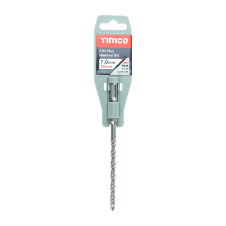 TIMCO SDS Plus Hammer Bits - 7.0 x 160