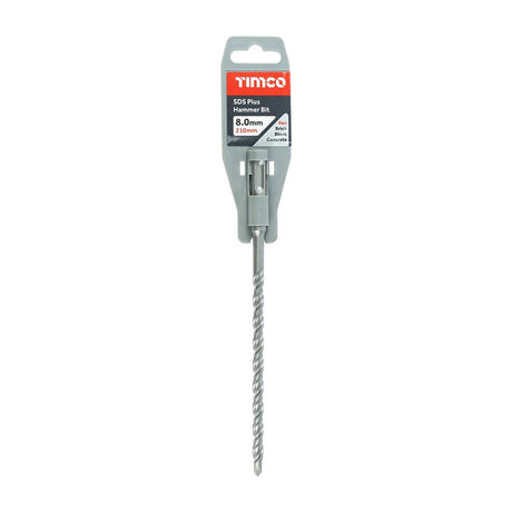 TIMCO SDS Plus Hammer Bits - 8.0 x 210