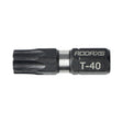 10 x TIMCO X6 Impact TX Drive Driver Bit - TX40 x 25