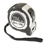 TIMCO Tape Measure - 8m/26ft x 25mm