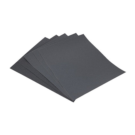 5 x TIMCO Wet & Dry Sanding Sheets Mixed Black - 230 x 280mm (180/320)