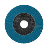 10 x TIMCO Set of Flap Discs Zirconium Type 29 Conical P120 Grit - 115 x 22.23
