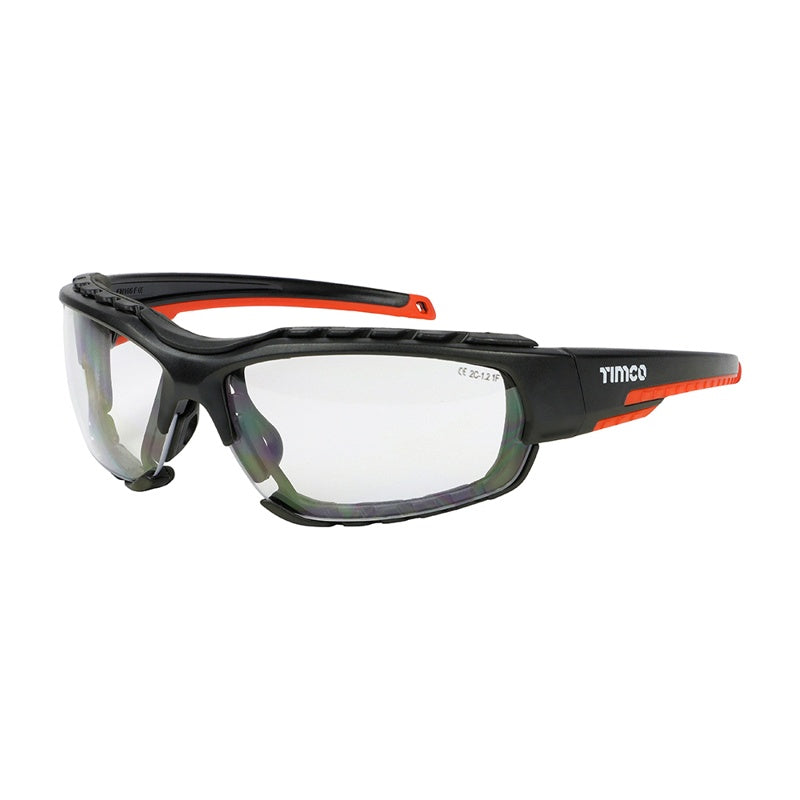 TIMCO Sport Style Safety Glasses Clear - One Size