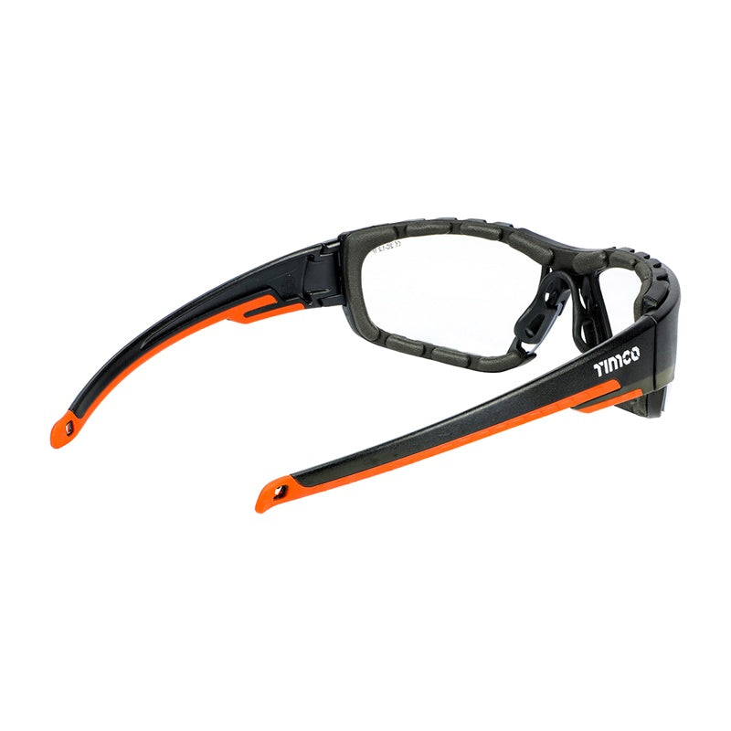 TIMCO Sport Style Safety Glasses Clear - One Size