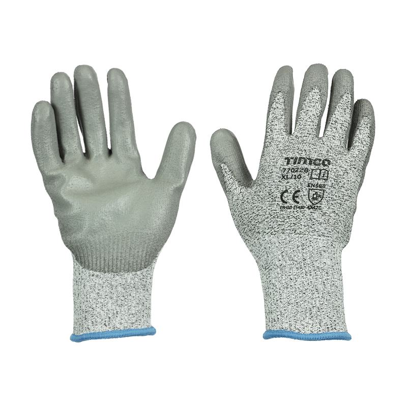 TIMCO High Cut C Glove PU HPPE Fibre - X Large