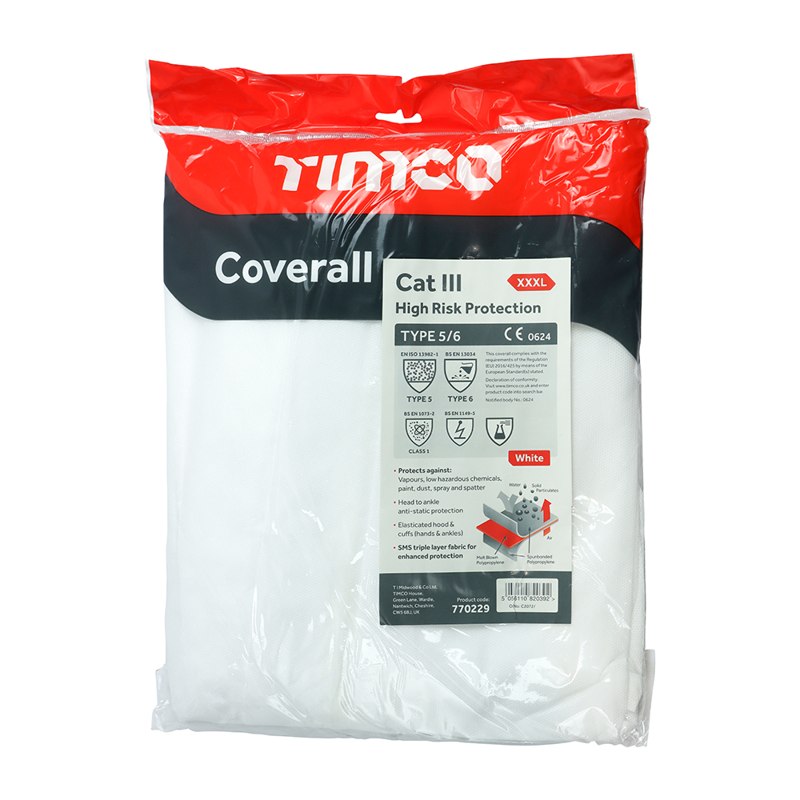 TIMCO Type 5/6 Coverall - XXX Large