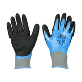 TIMCO Waterproof Grip Sandy Nitrile Foam Coated Polyester Gloves - X Large